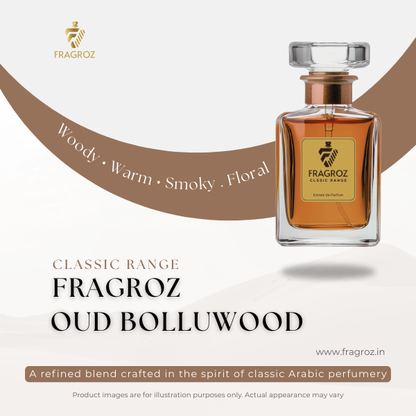 Fragroz Oud Bollywood | Extrait de Parfum Spray
