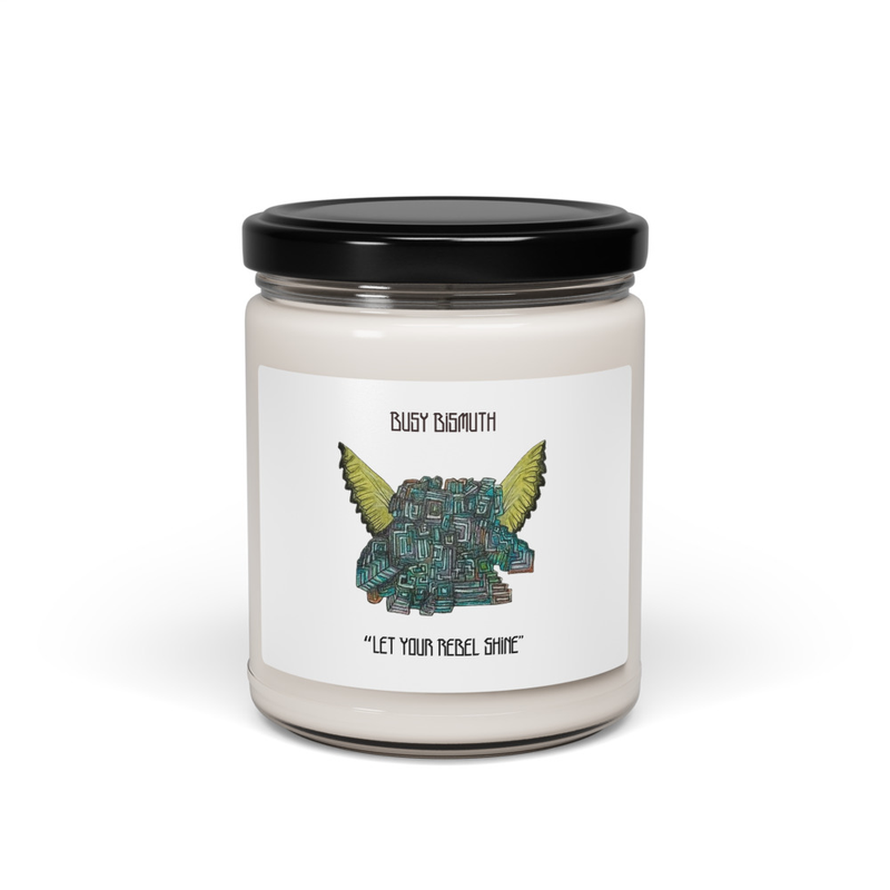 "Busy" scented soy candle