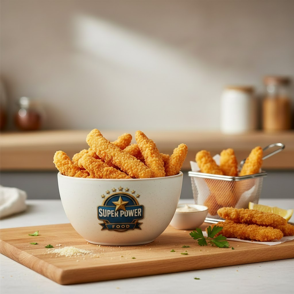 Tiras de Pollo Empanizadas