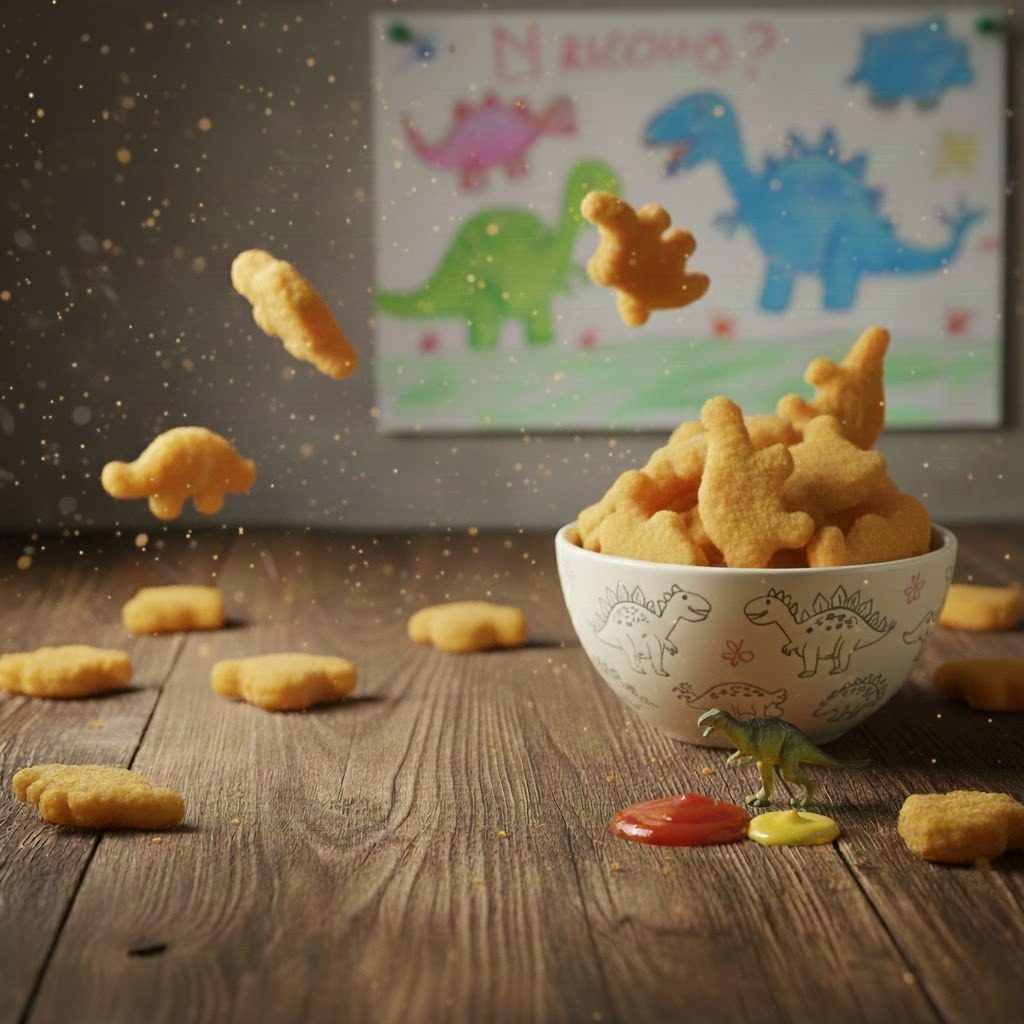 Nuggets de Pollo de Dinosaurios