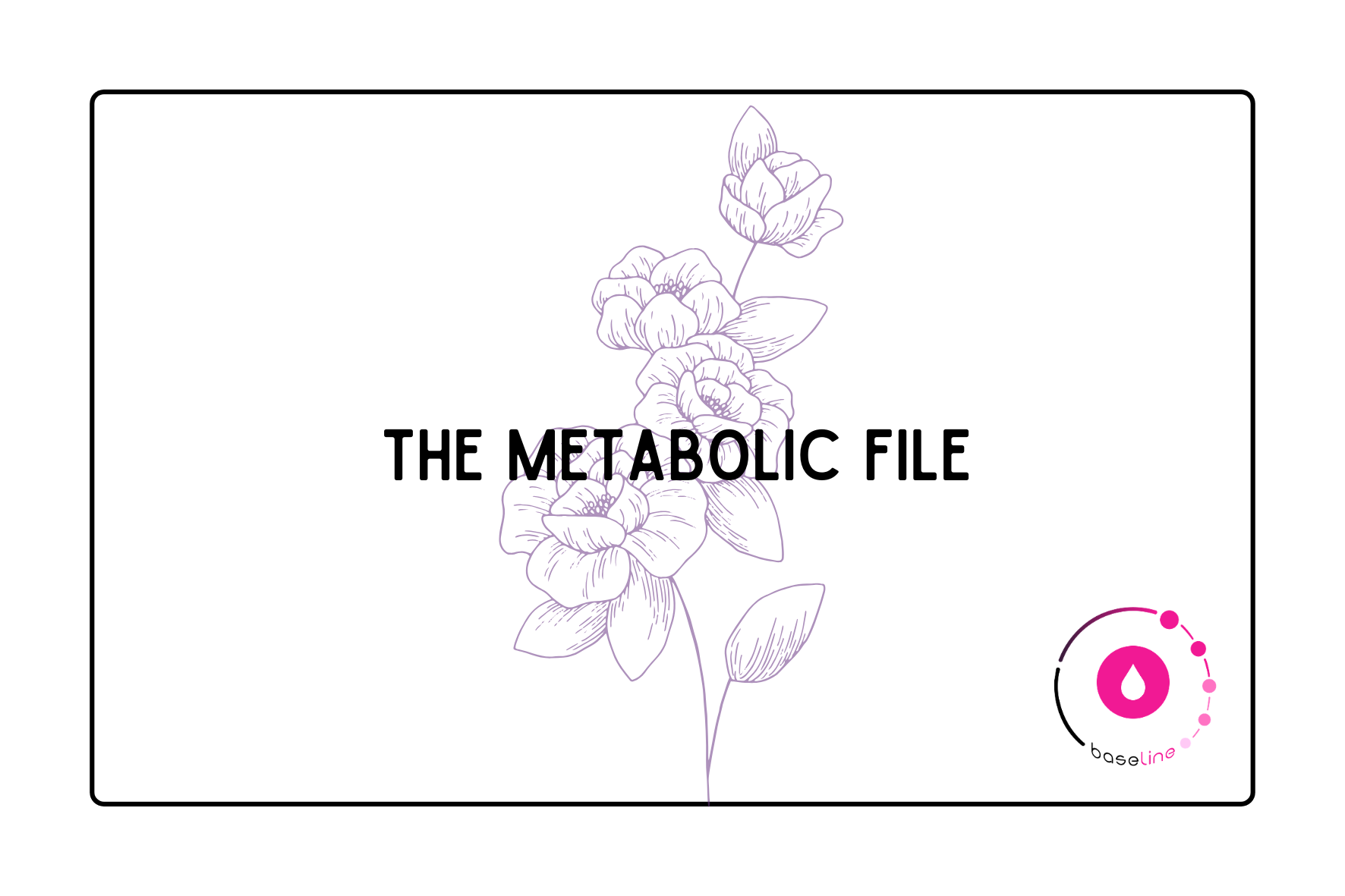 The Metabolic File
