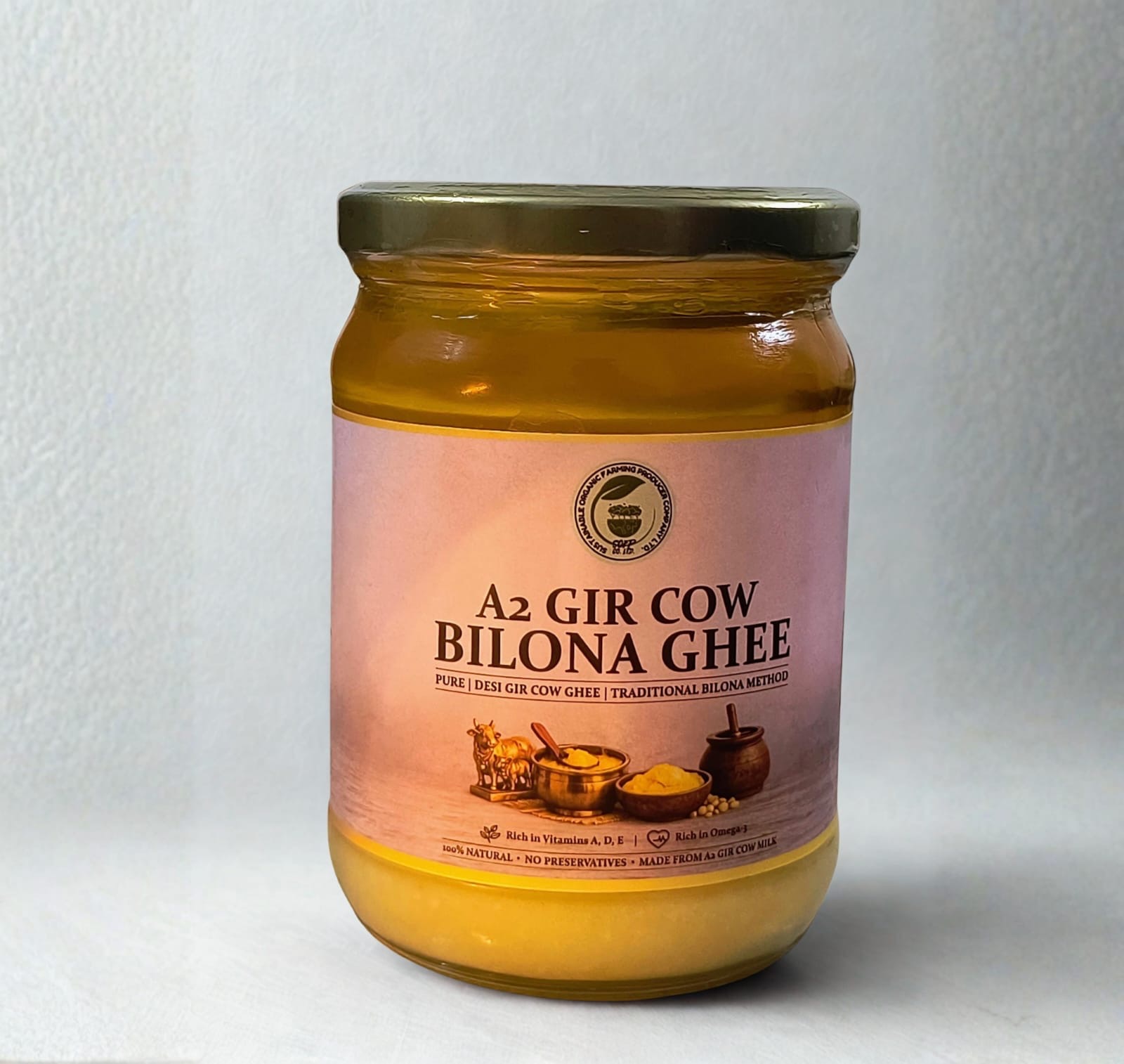 A2 Gir Cow Bilona Ghee