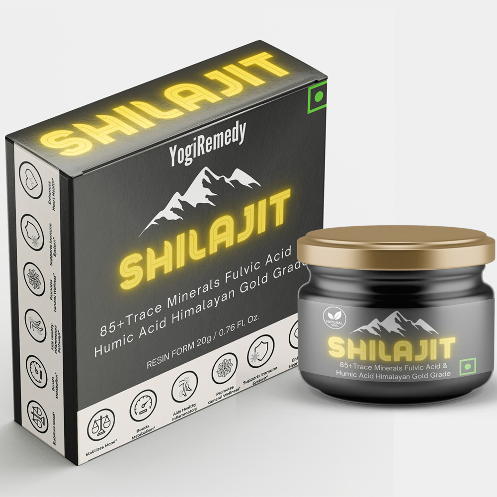 YogiRemedy Shilajit Resin - Premium Quality (20 g)
