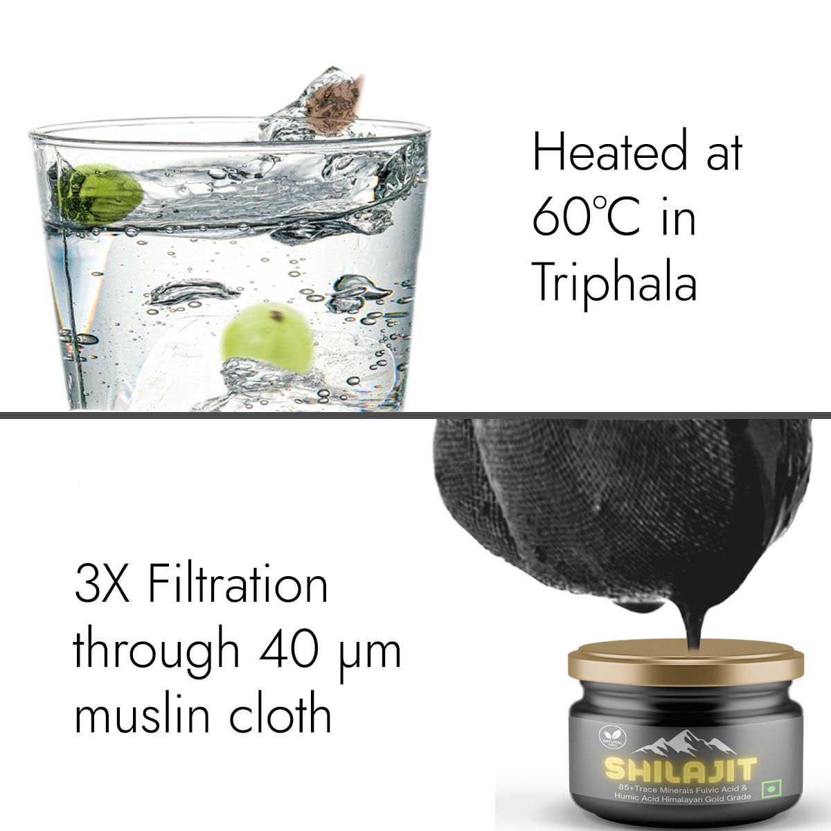 YogiRemedy Shilajit Resin - Premium Quality (20 g)