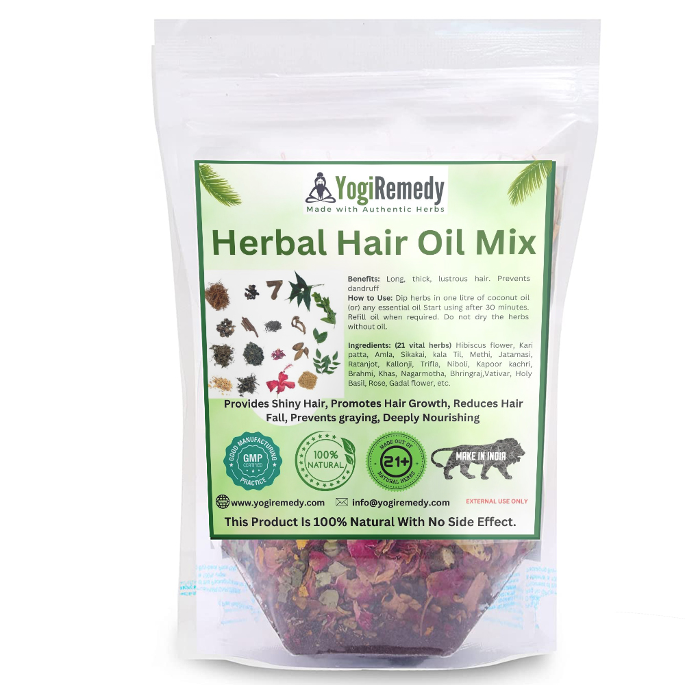 Yogiremedy Herbal Hair Oil Mix 50g