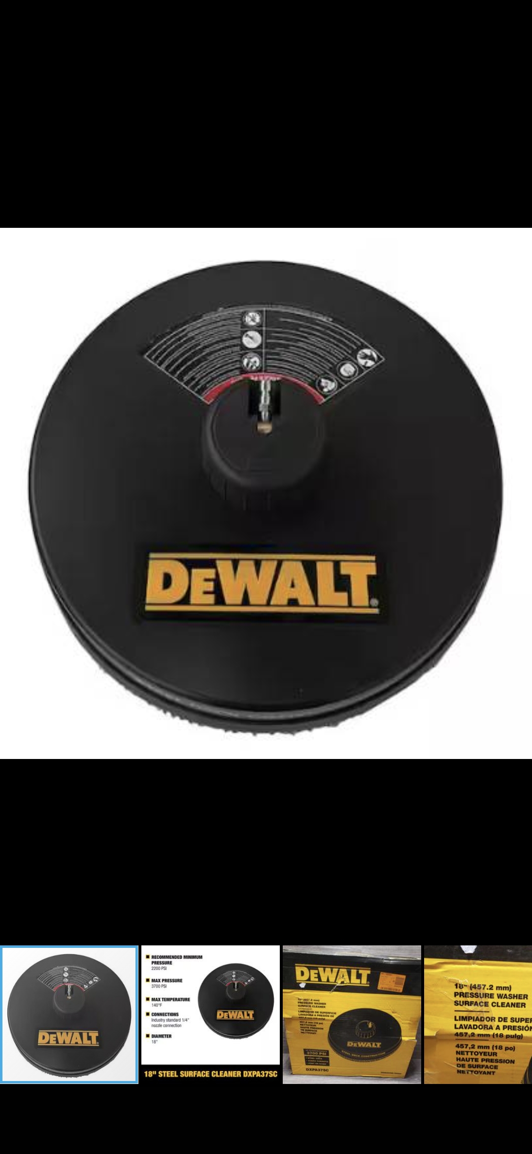 DEWALT Surface Cleaner Attachment