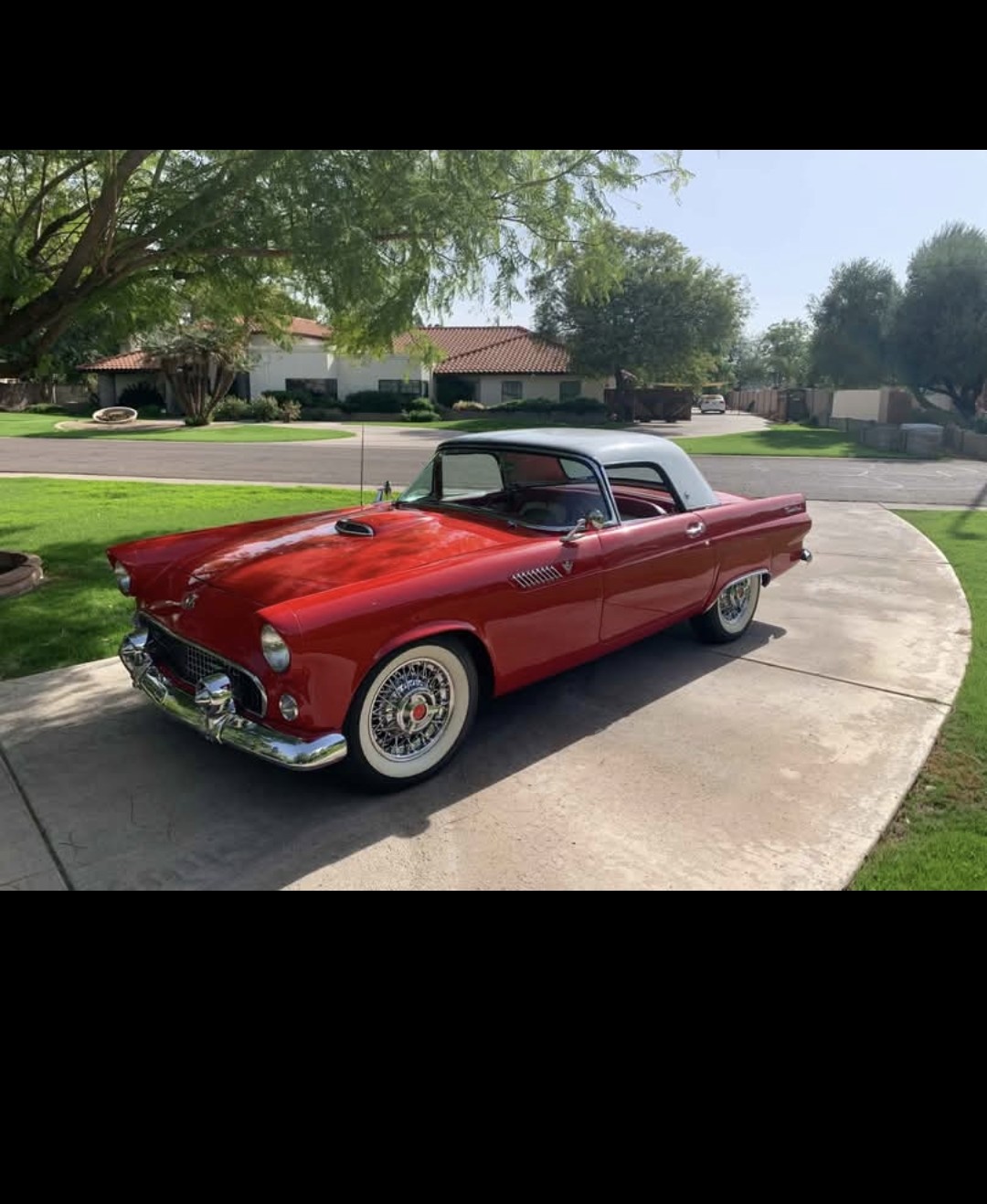 Classic Ford Thunderbird Convertible