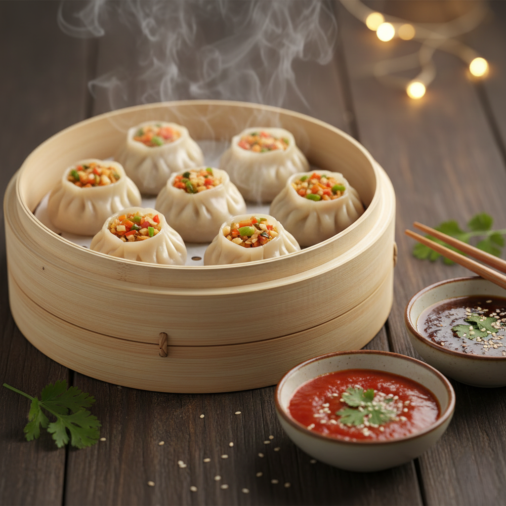 Veg Steam Momos