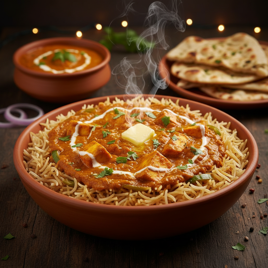 Paneer Butter Masala Rice