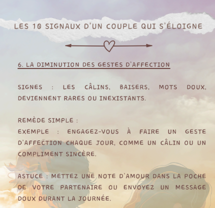Les 10 Signaux d'un Couple qui S'Éloigne et Comment Y Remédier
