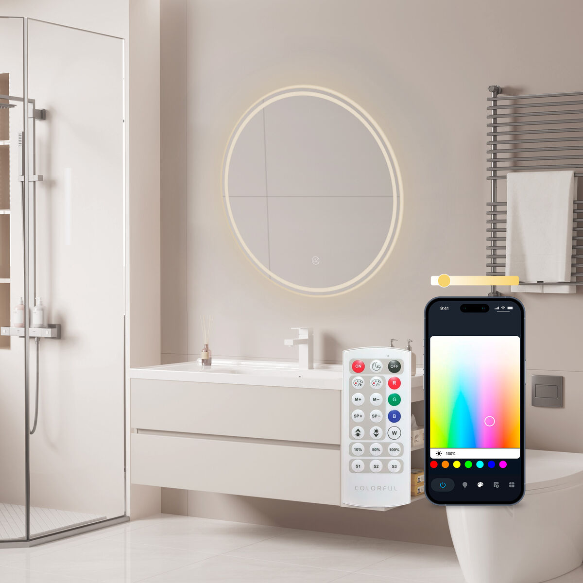 Pasqyrë Banjoje KSIX Oasis E 36W 1000Lm LED