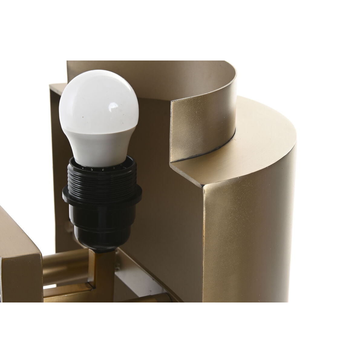 Llambë muri Home ESPRIT ngjyrë e artë 50 W 220 V 22 × 22 × 28 cm