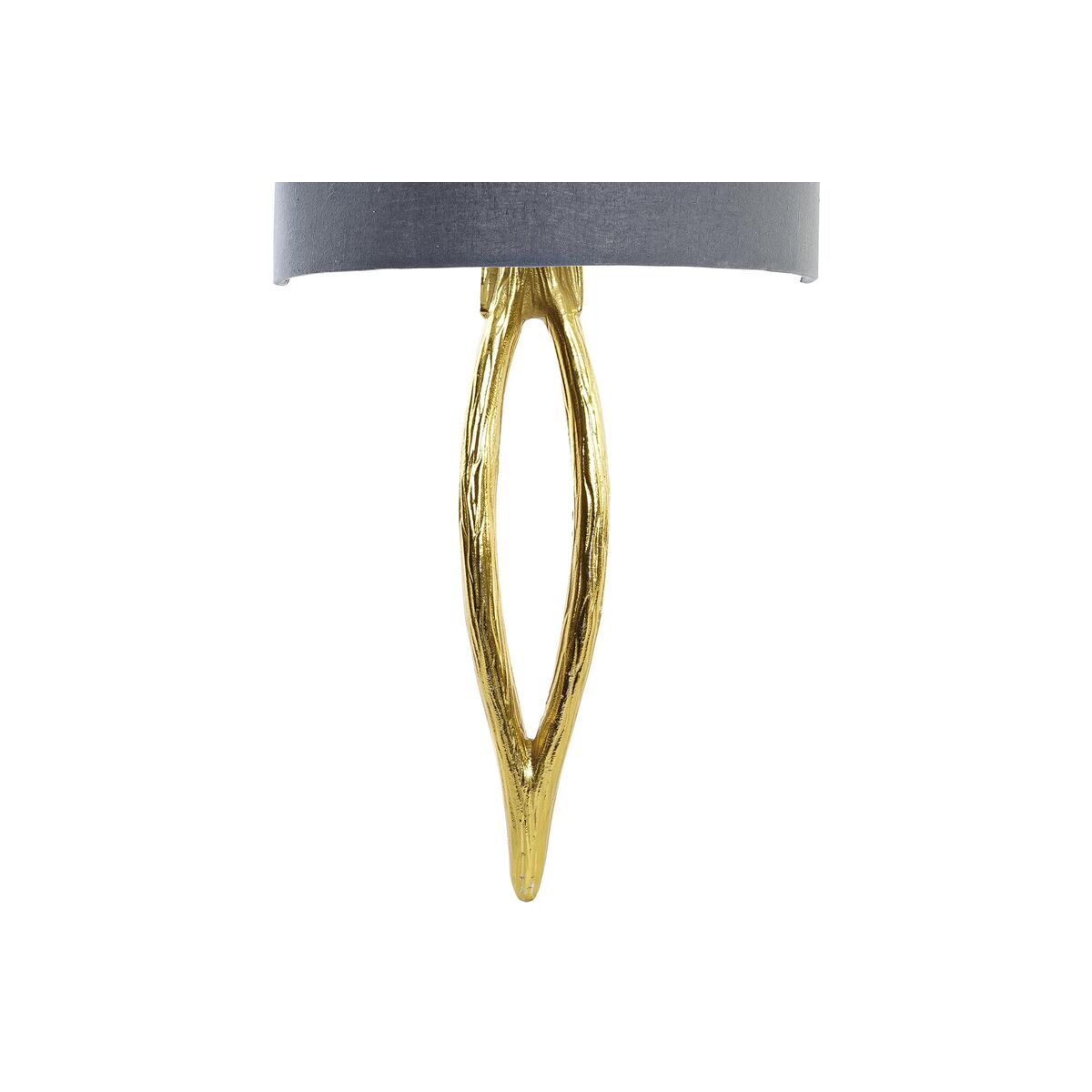 Llambë Murale DKD Home Decor në Ngjyrë Ari, Metal dhe Poliestër, 220 V, 50 W (30 x 16 x 60 cm)