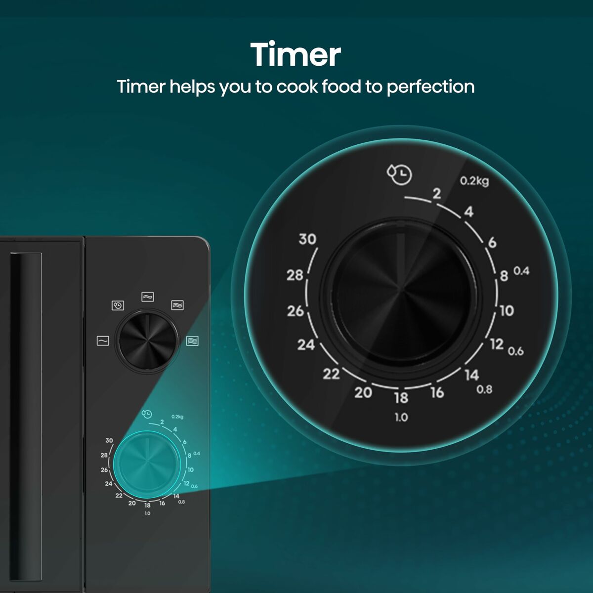 Hisense H20MOBP1 Mikrovalë e Zezë 700 W 20 L