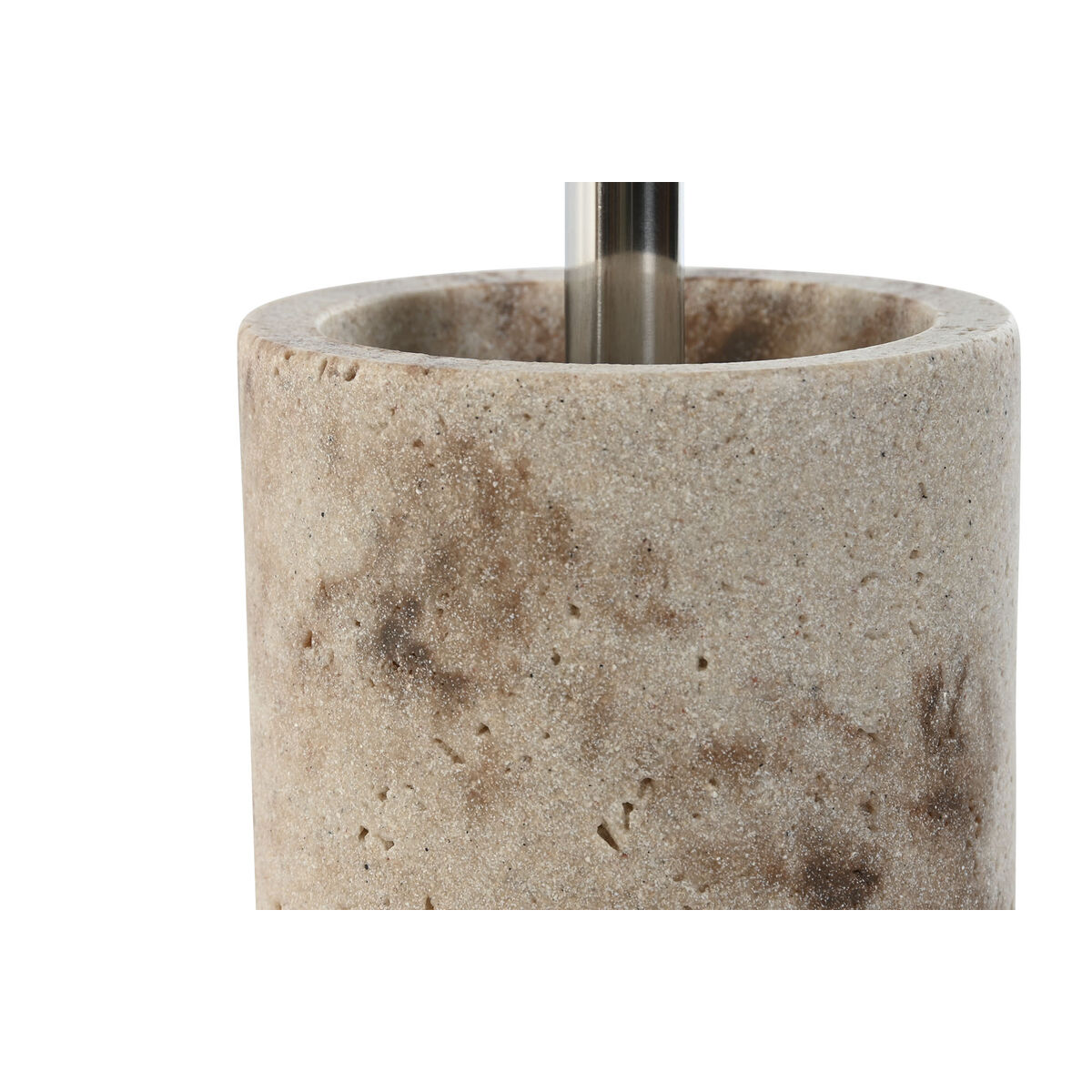 Furçë Tualeti për Banjo ESPRIT, Krem Argjendi, Rrëshirë Polietileni 10.5 x 10.5 x 37 cm