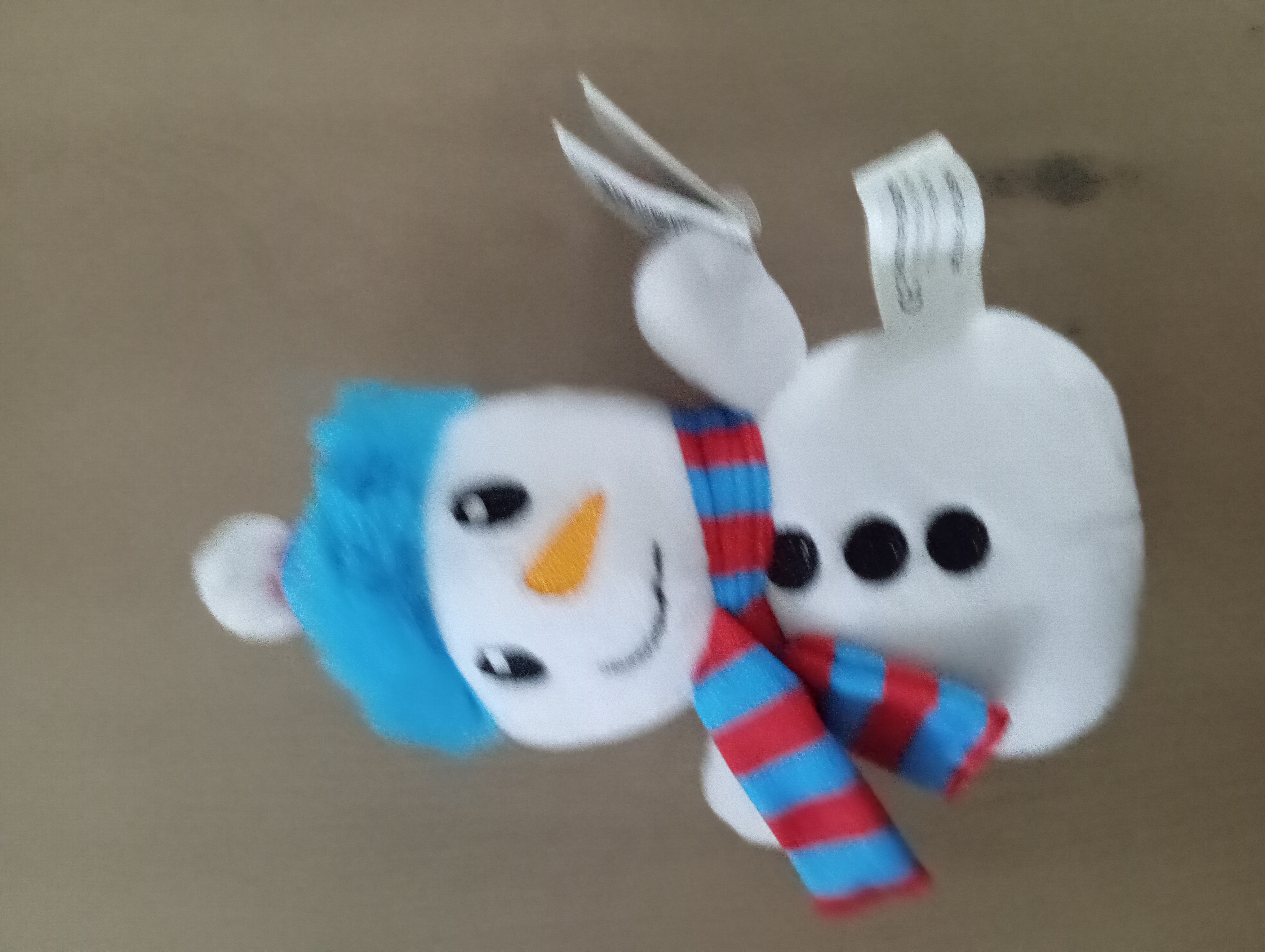 Peluche Bonhomme de Neige Doogy 