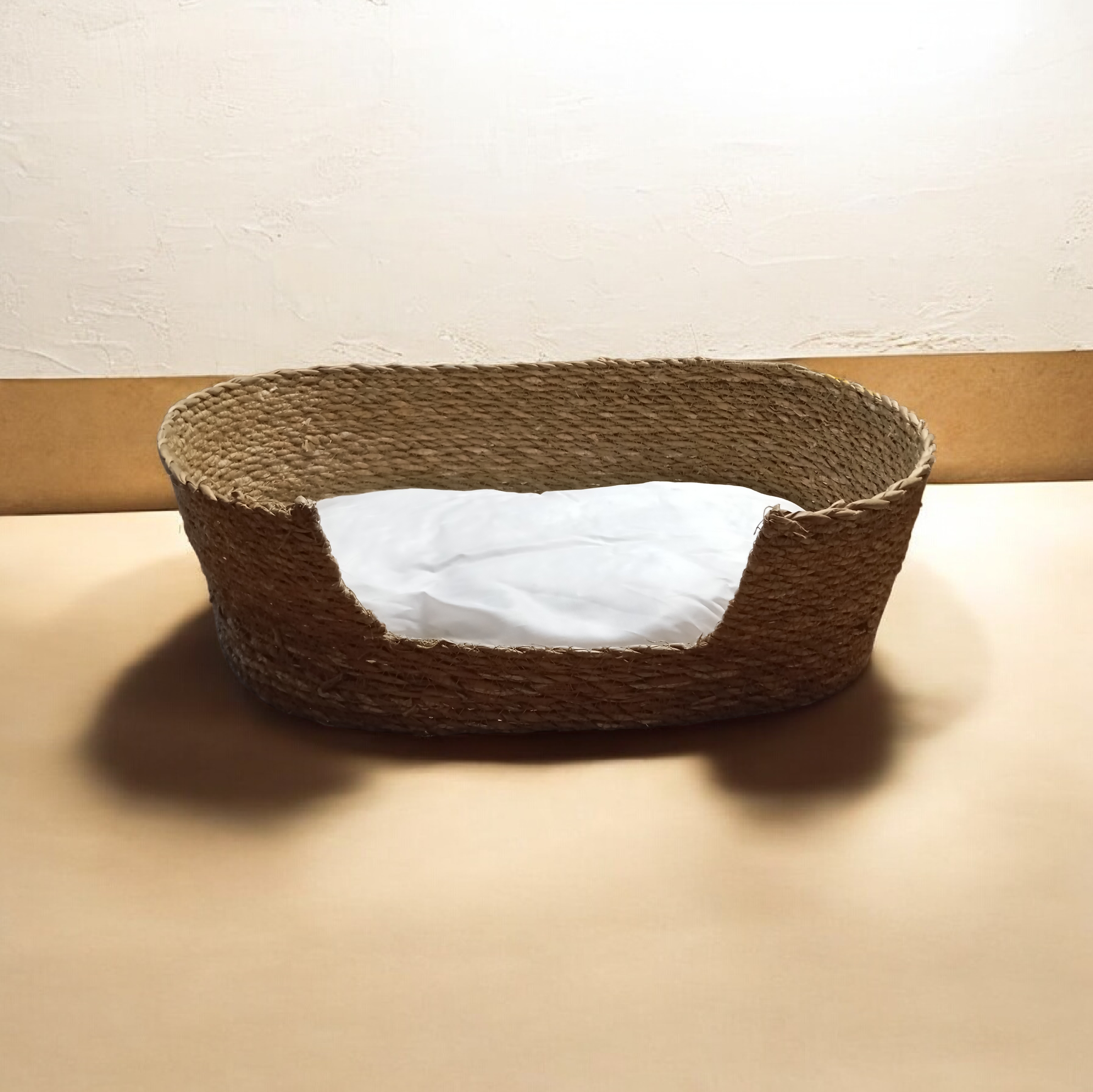 Panier rotin animal 