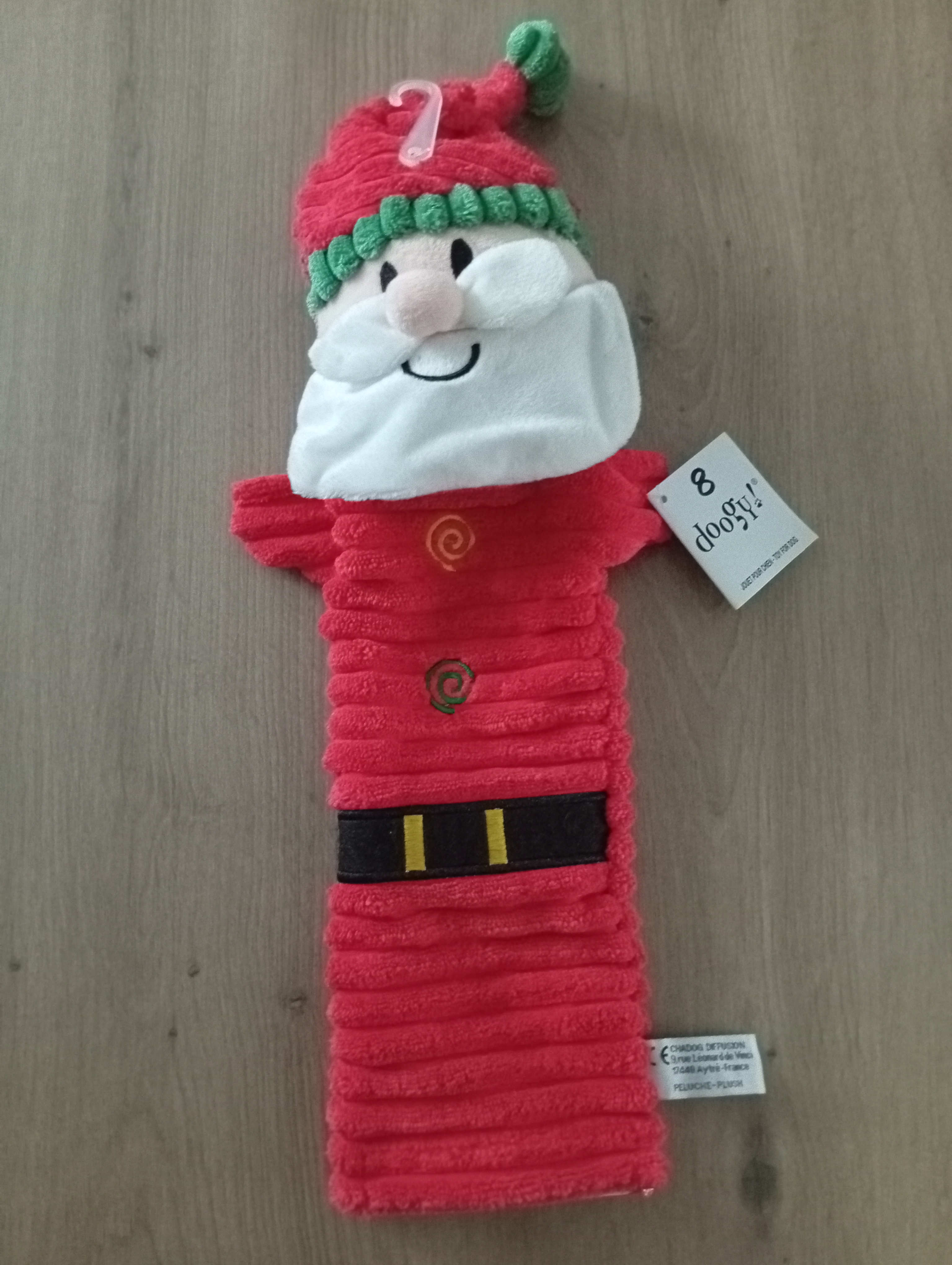 Jouet pour chien Père Noël Doogy 
