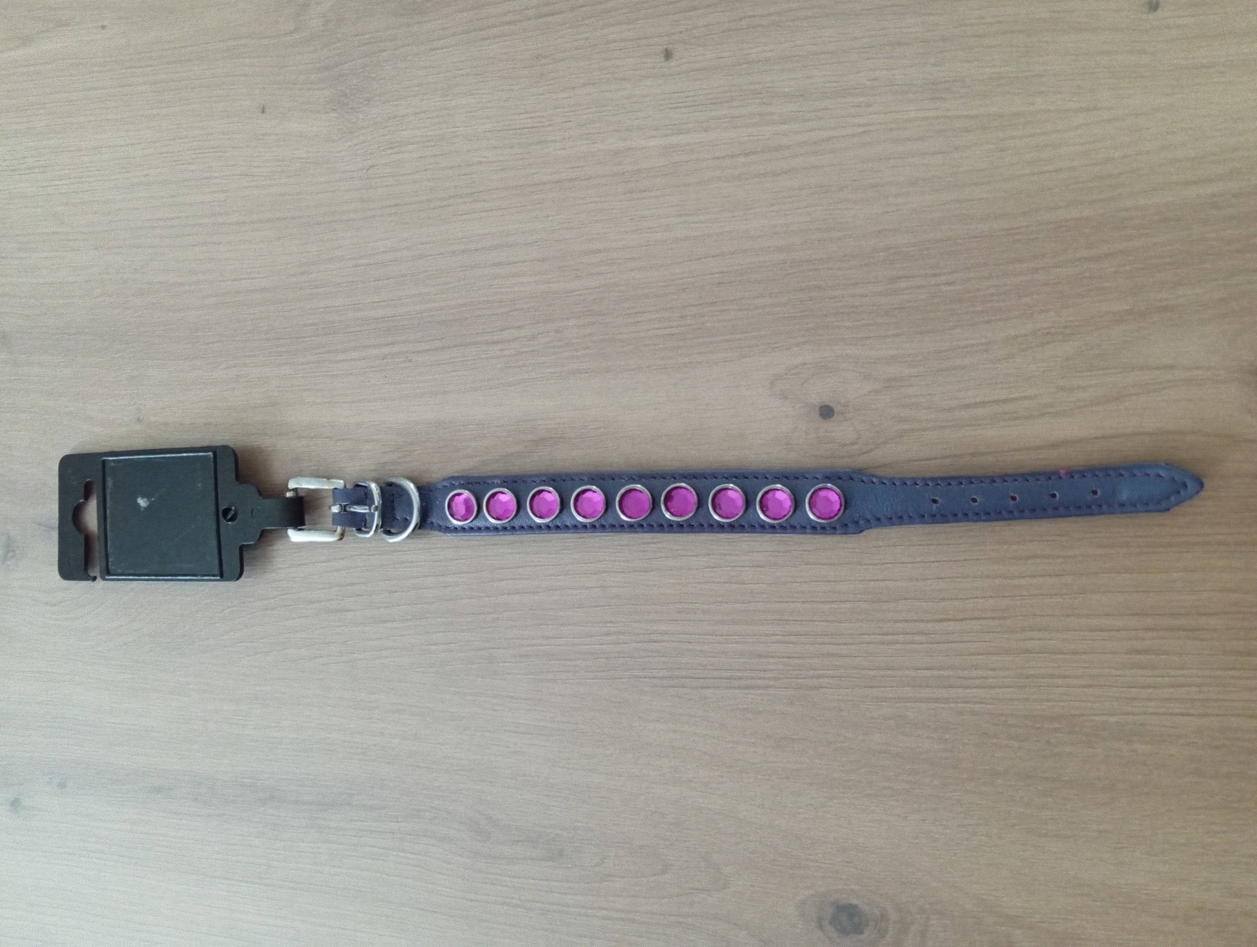 Collier pour chien violet