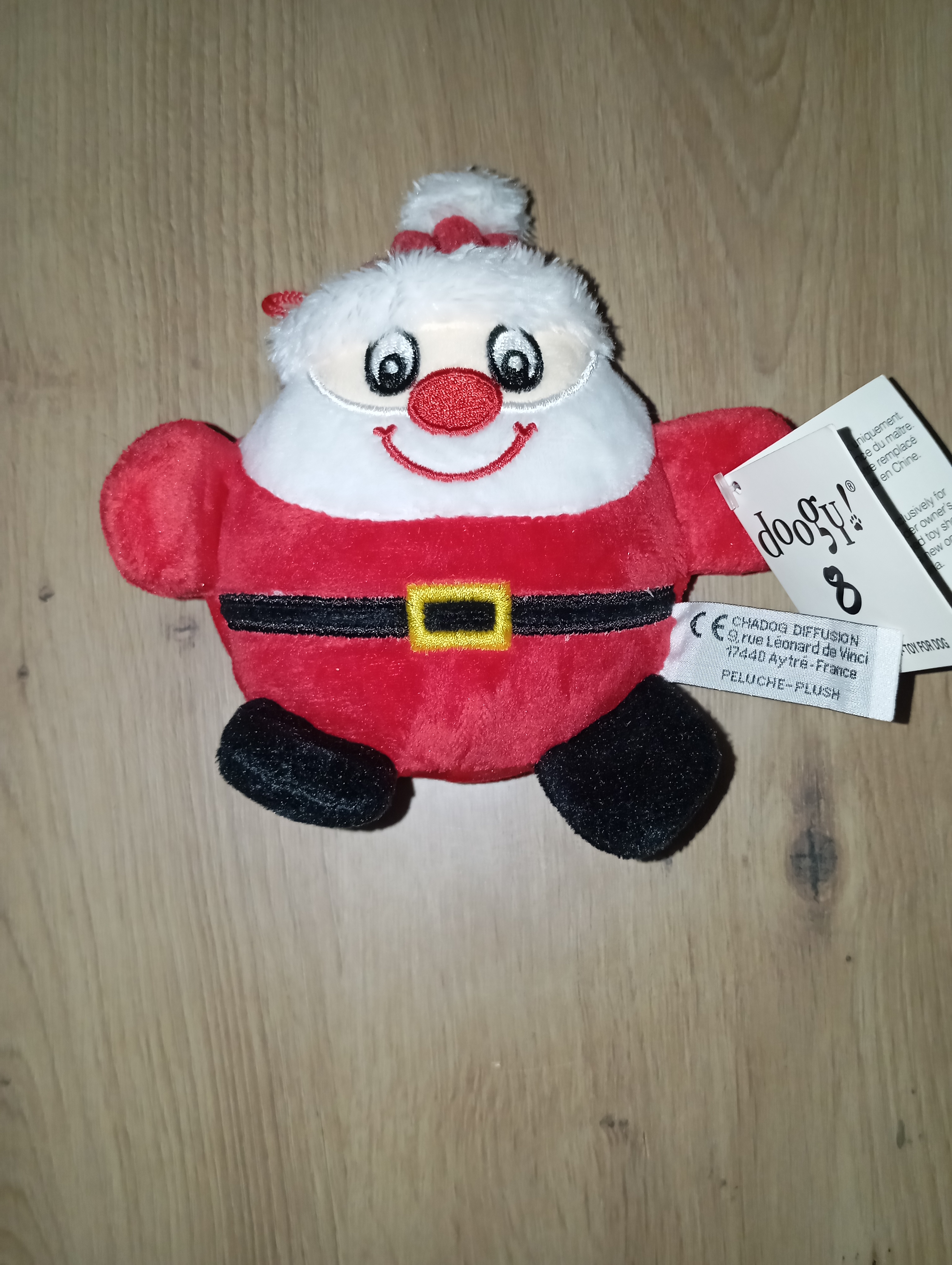 Peluche Père Noël Doogy 