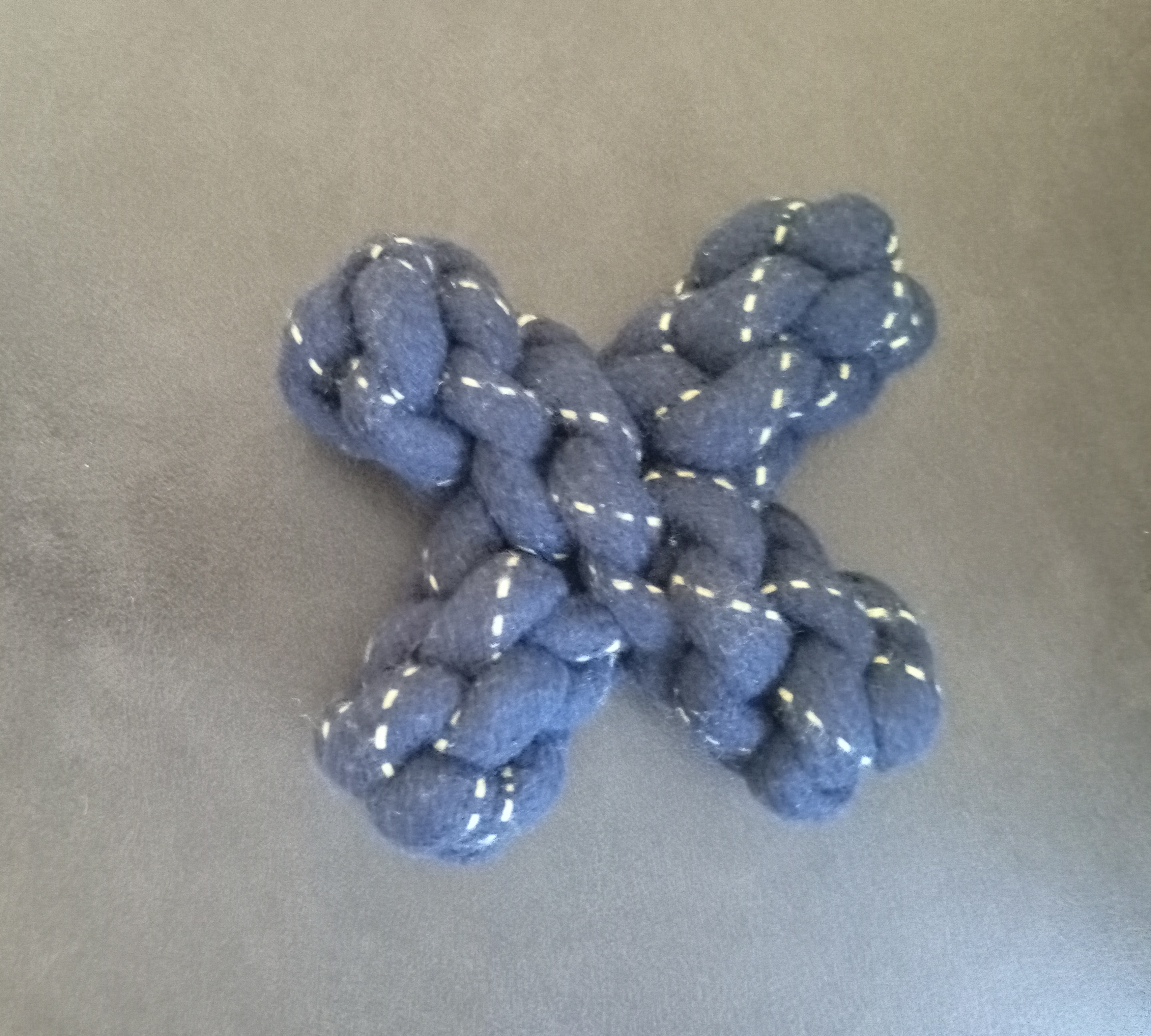 Jouet pour chien en corde tressée