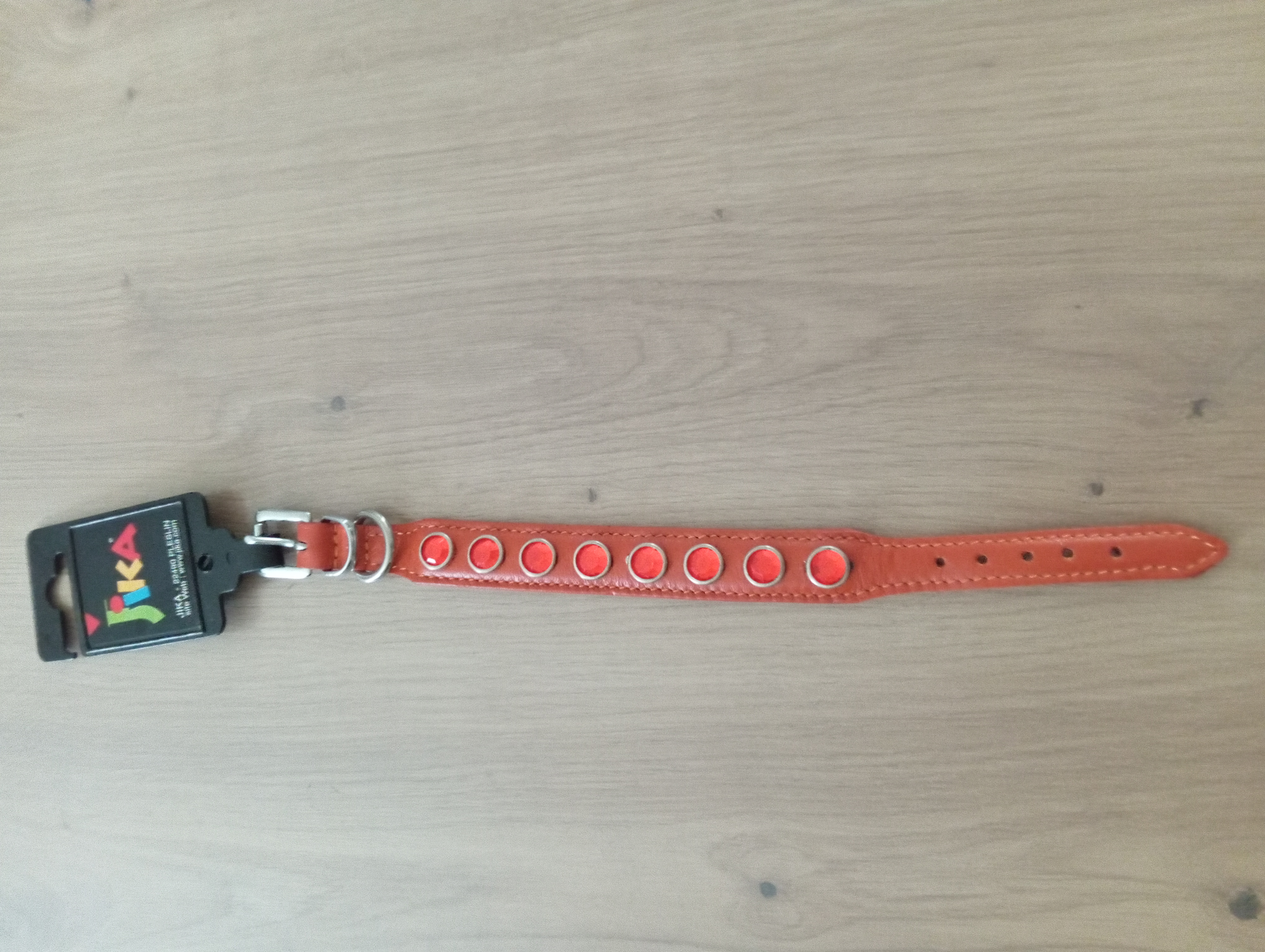 Collier pour chien marron