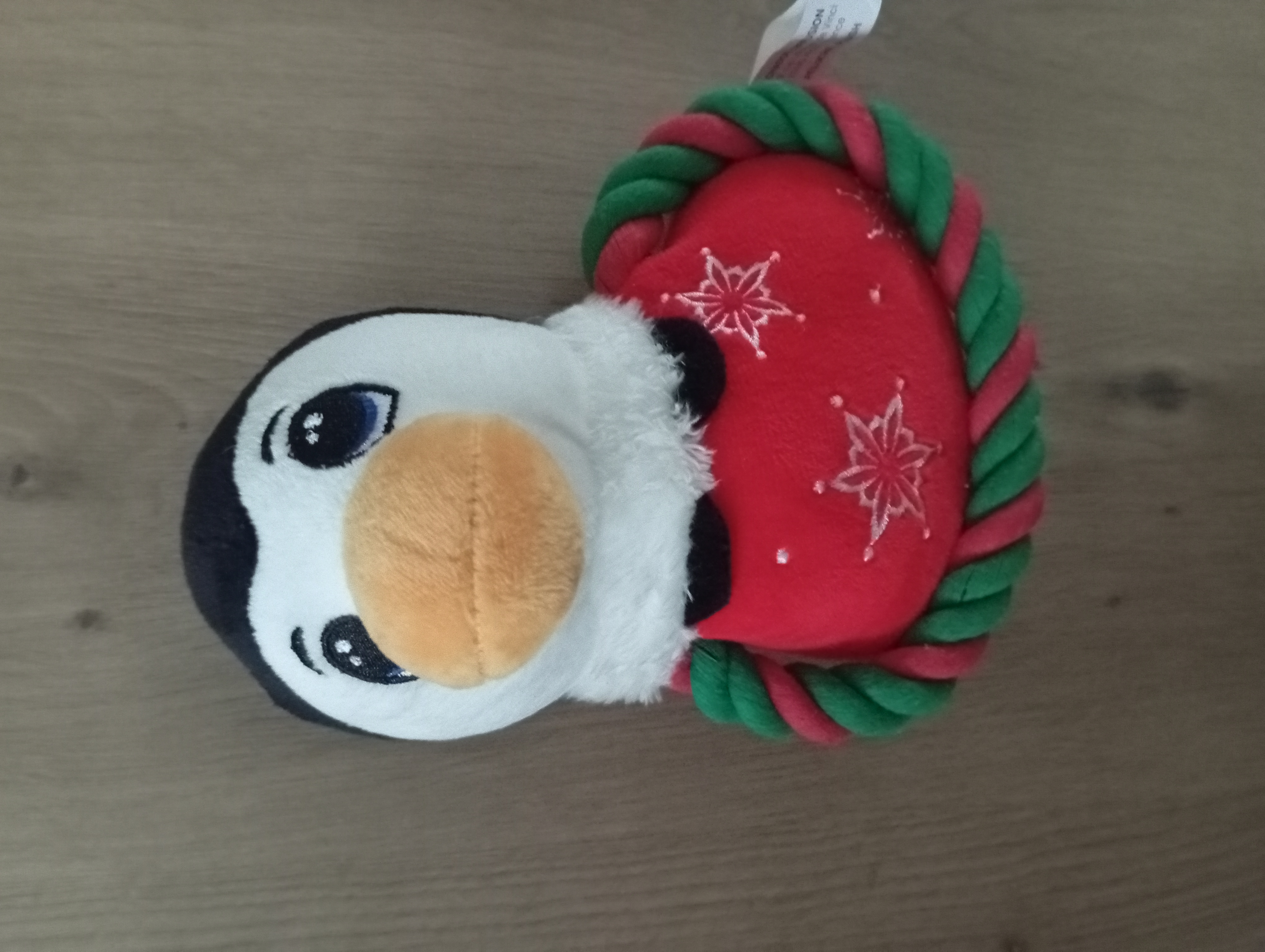 Jouet peluche pingouin de Noël Doogy 