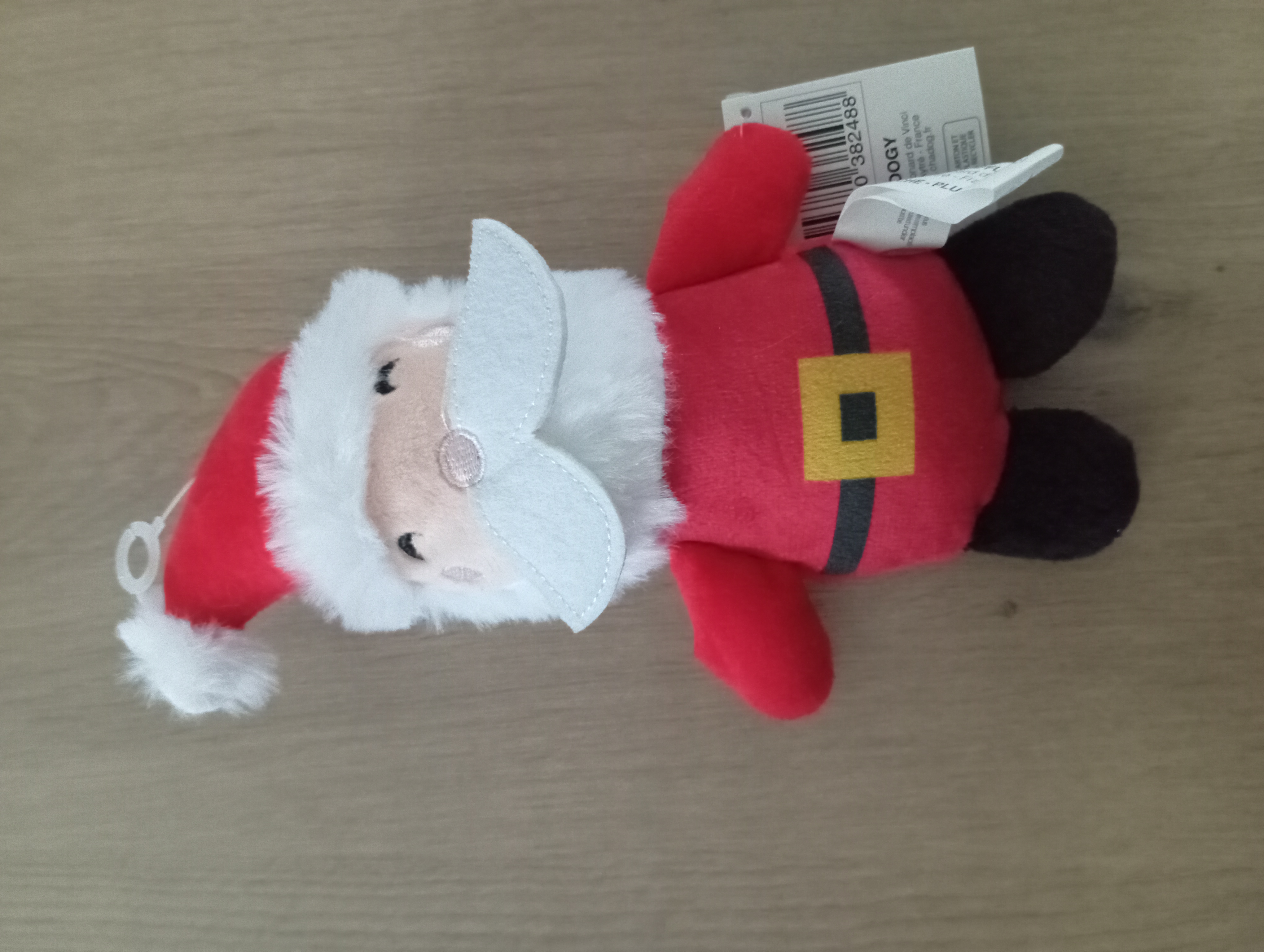 Peluche Père Noël Doogy 