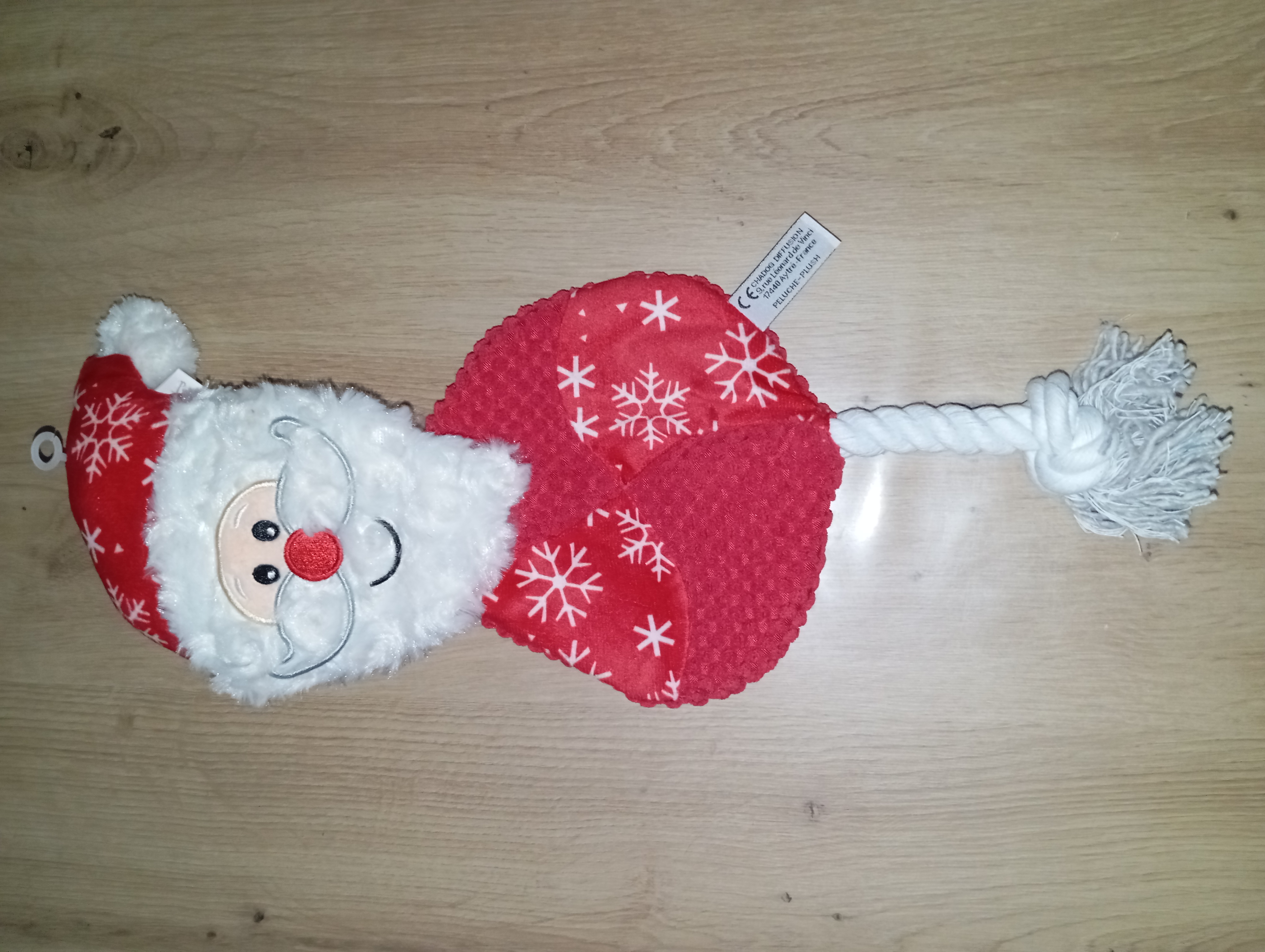 Jouet pour chien Père Noël Doogy 