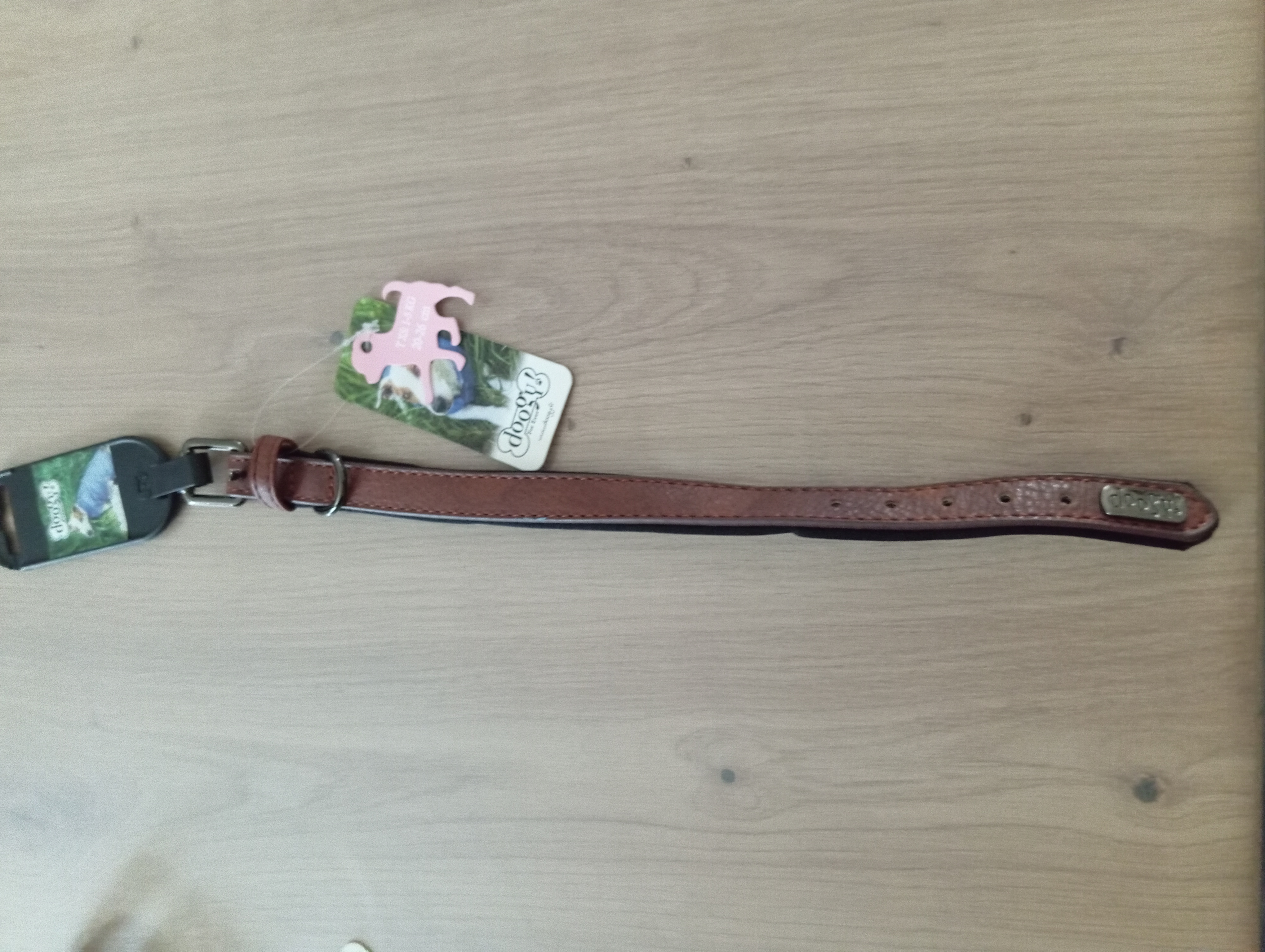 Collier en cuir pour chien