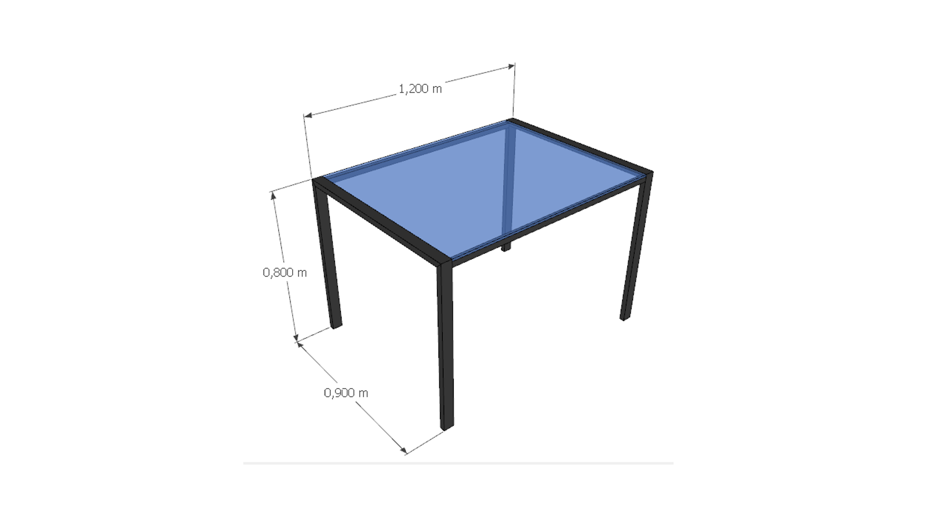 Mesa de Comedor - Forte