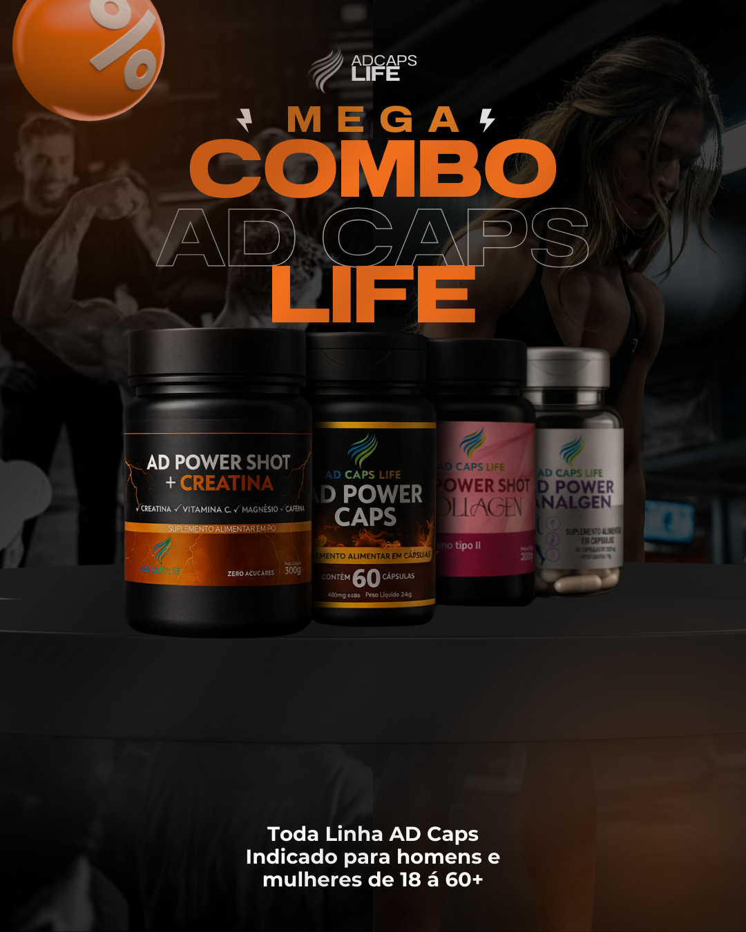 Mega Combo AD Caps Life