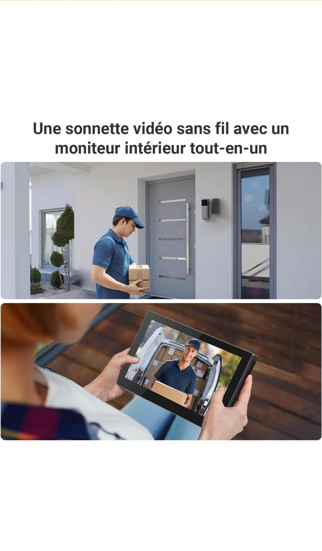 sonnette video sans fil 