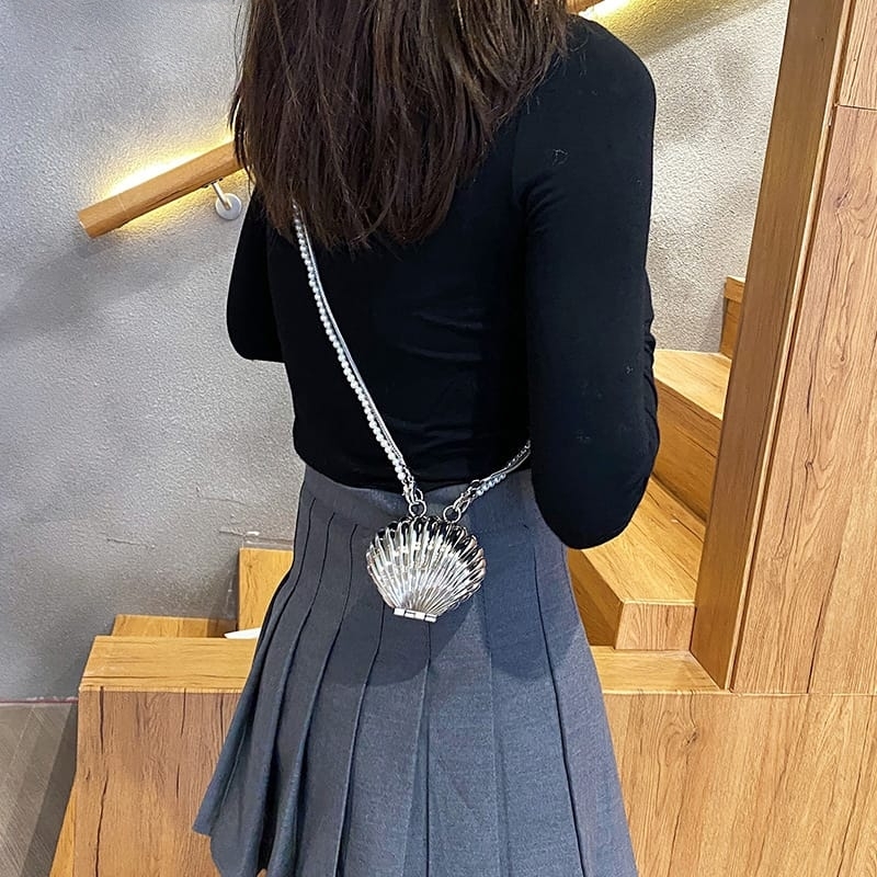 Shell Clutch Bag
