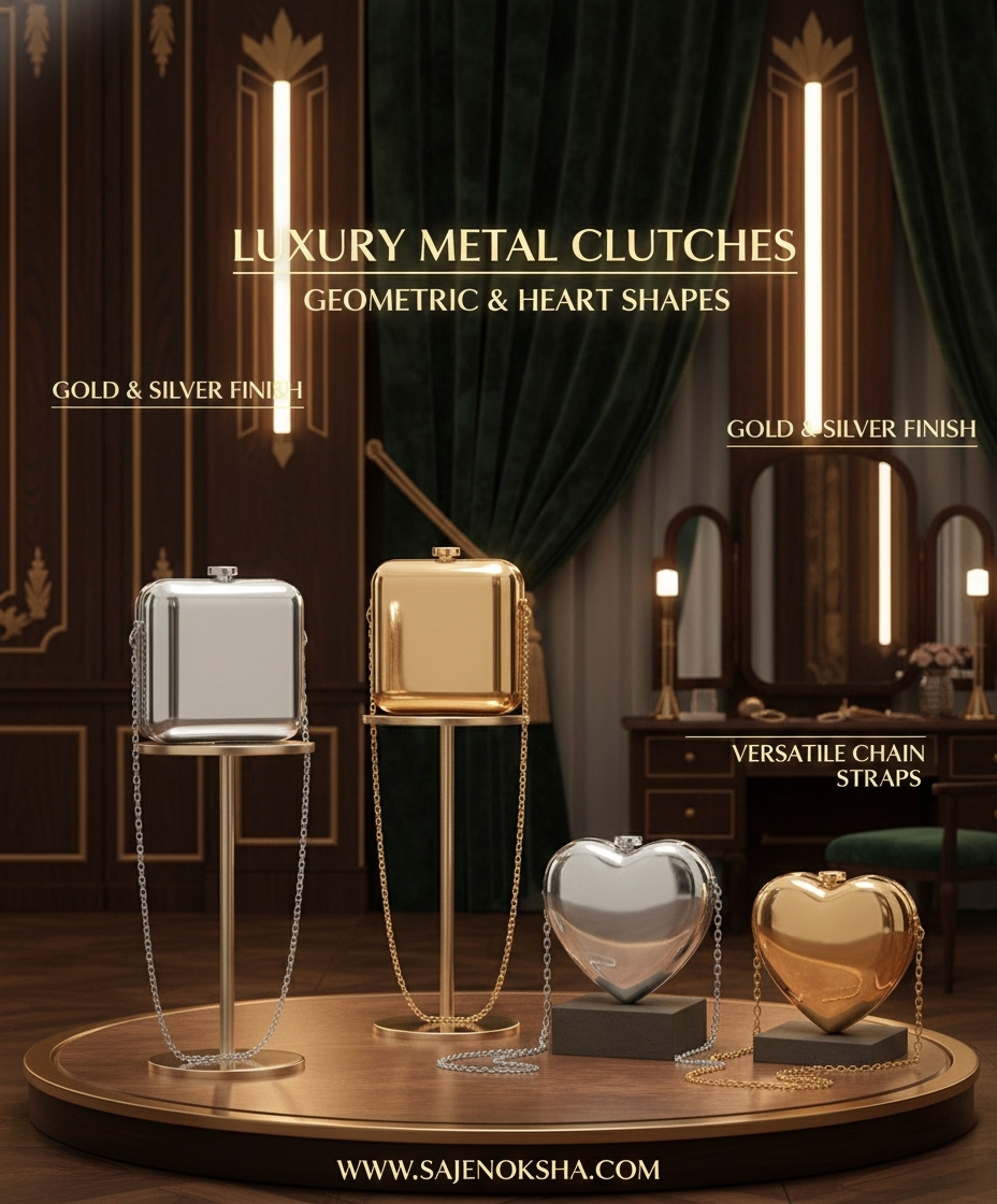 Luxury Metal Clutches