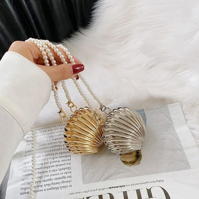 Shell Clutch Bag