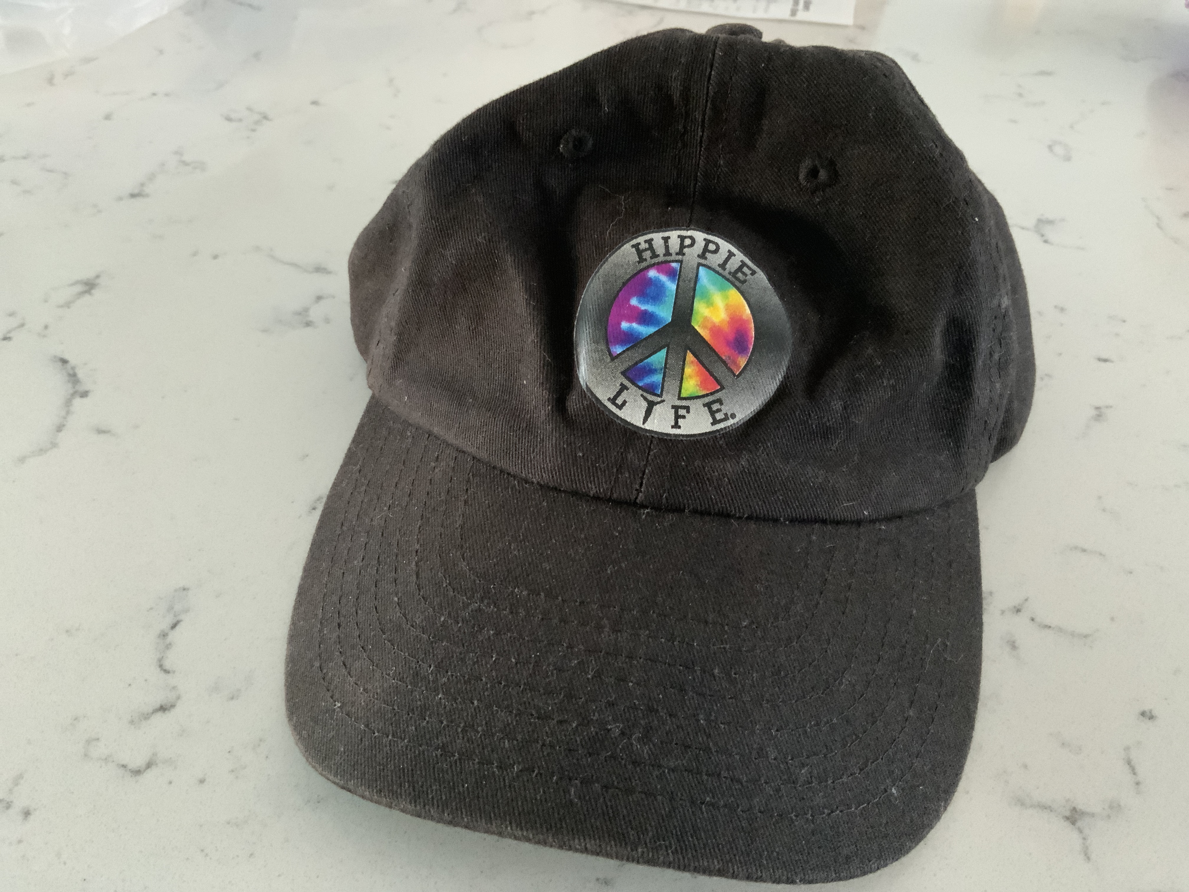Hippie LYFE Peace Sign Cap