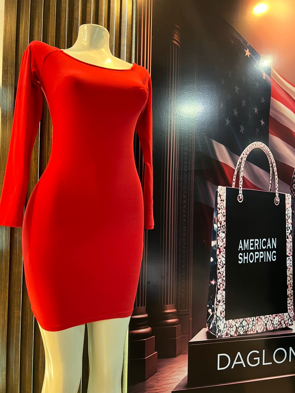 Vestido rojo ajustado