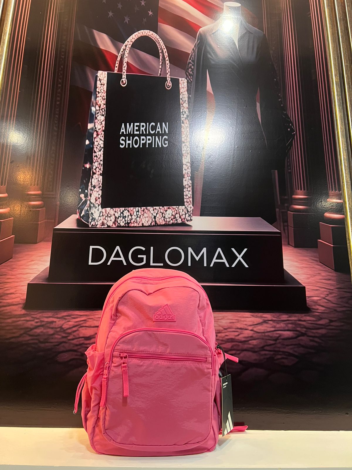 Mochila Rosa Adidas