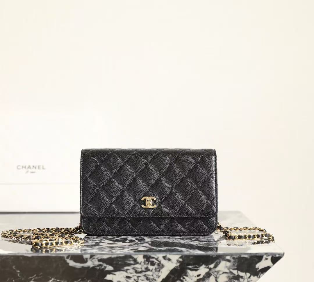 Zwarte Leren Schoudertas（customize）