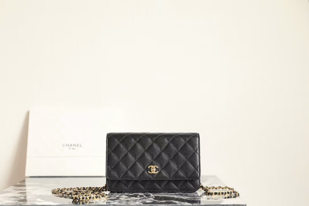 Zwarte Leren Schoudertas（customize）