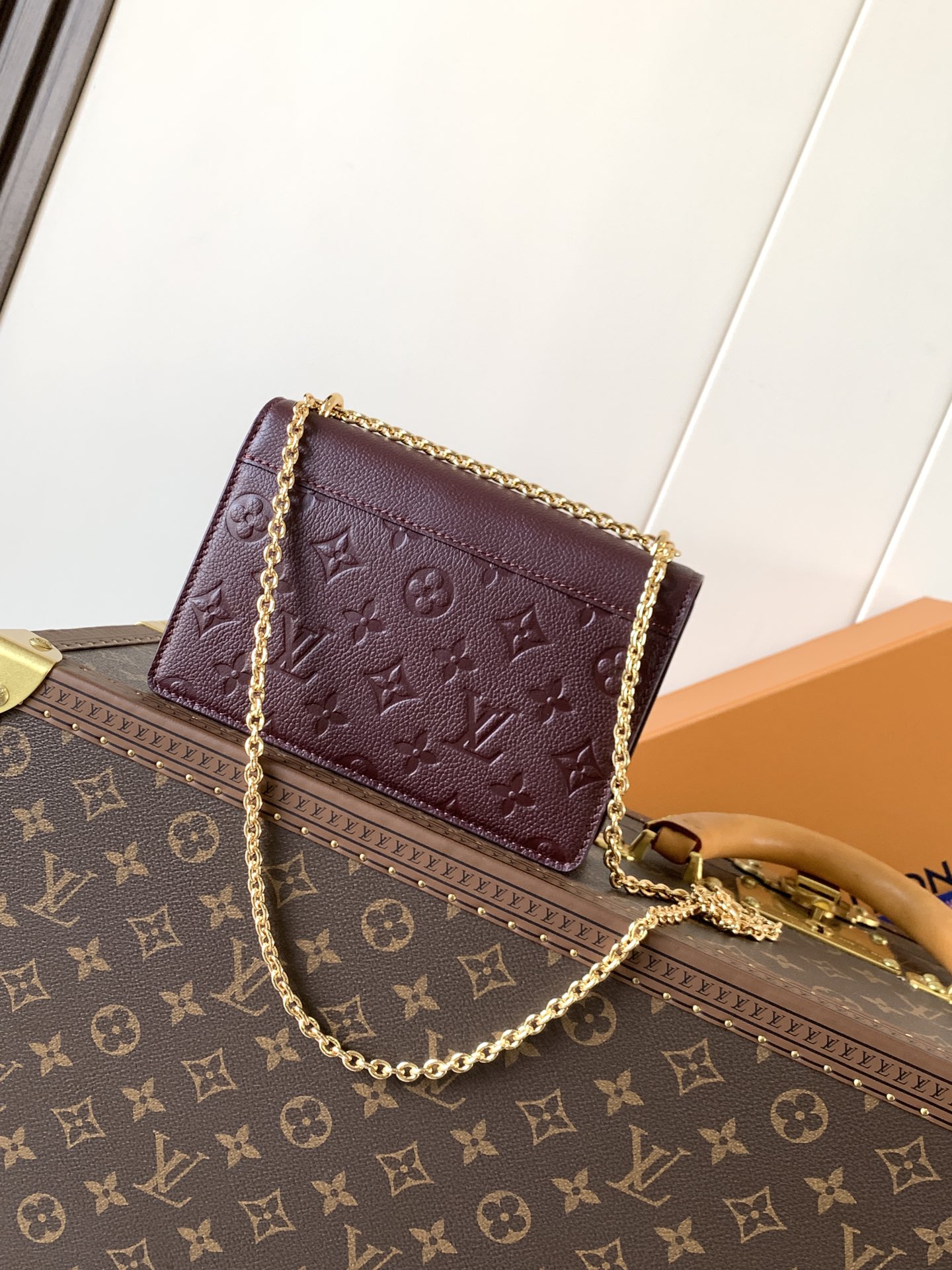 Portefeuille chaîne Rosy（Internal style）