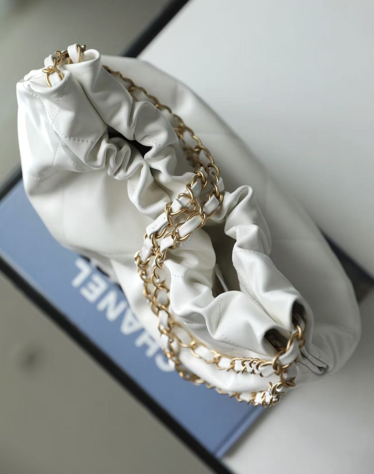 Witte Leren Designer Schoudertas（customize）