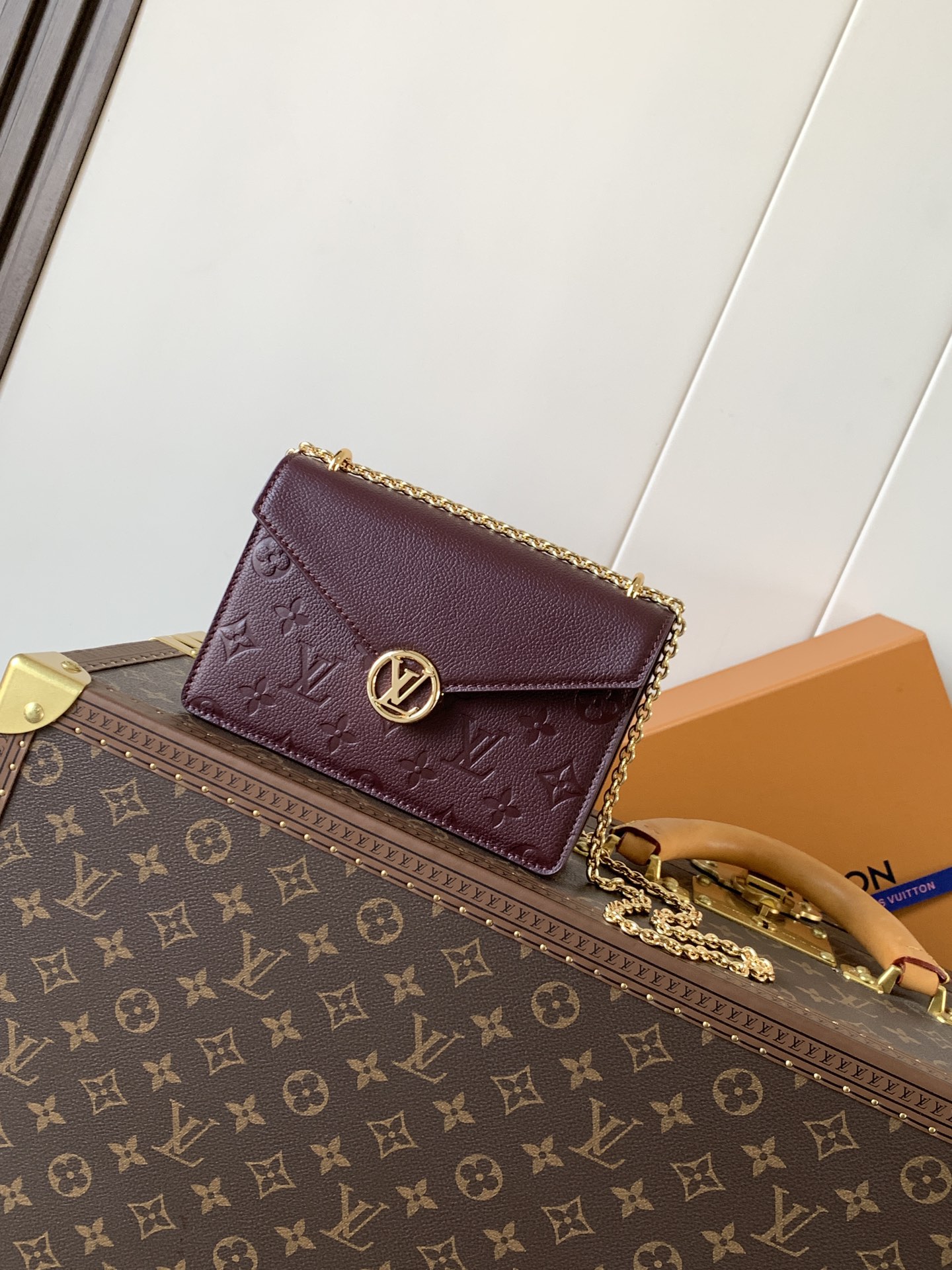 Portefeuille chaîne Rosy（Internal style）