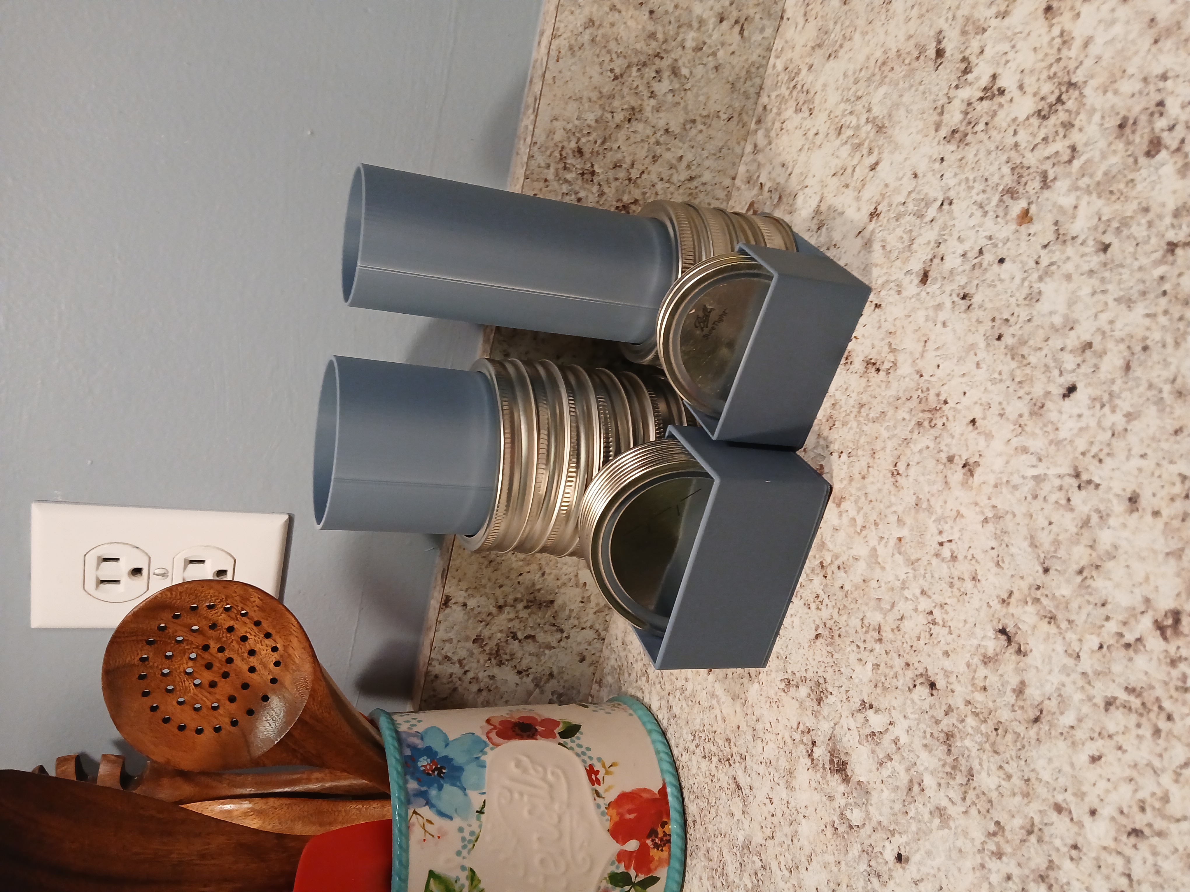 Wide & Regular Mouth Canning Lid and Ring Holder