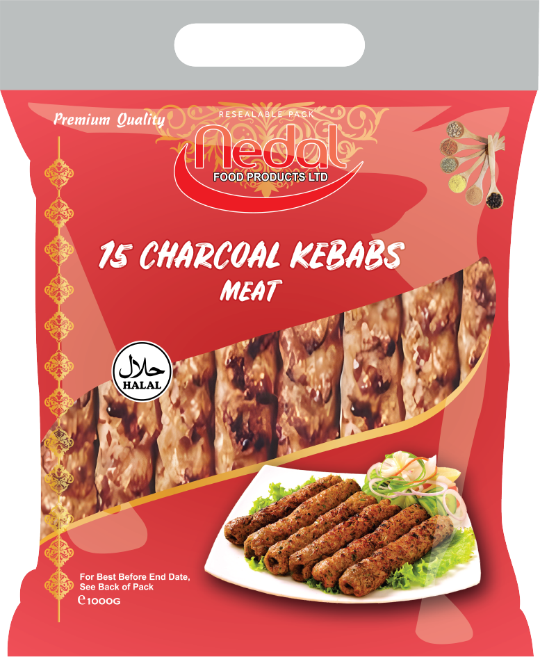 Charcoal lamb Seekh Kebabs