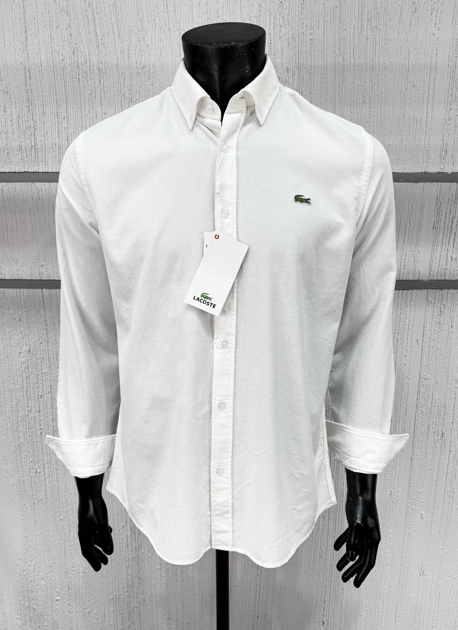 Chemise blanche Lacoste
