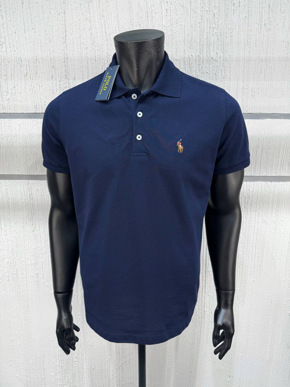 Polo bleu marine