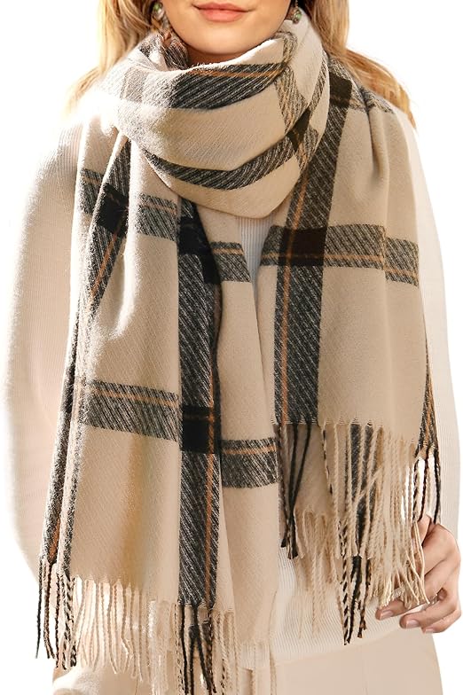 Plaid Winter Scarf