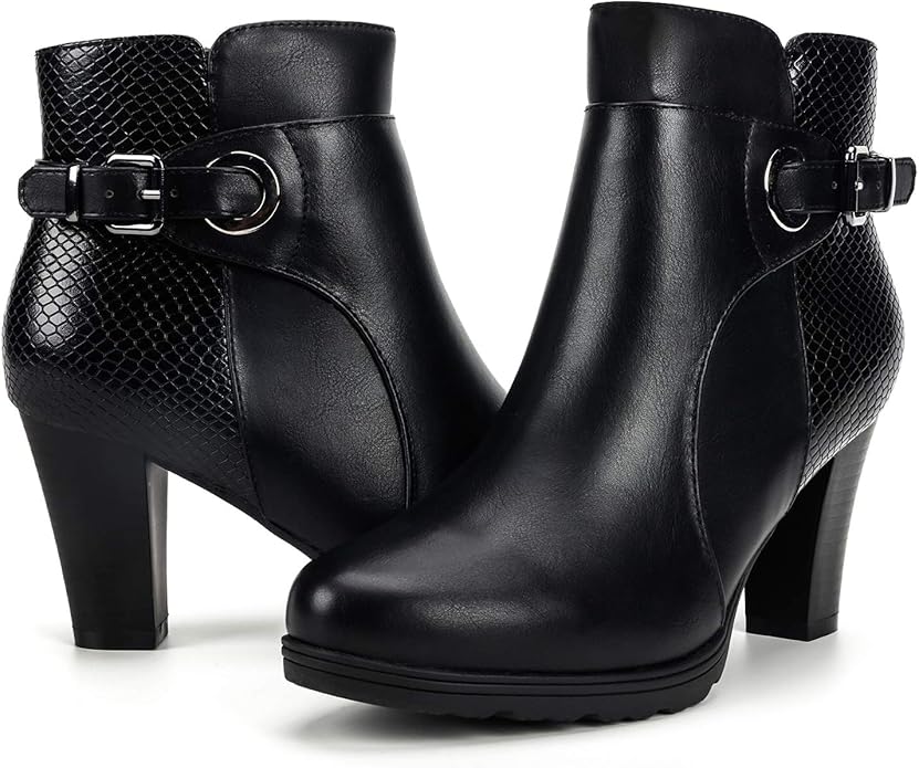 Women's Black Ankle Boots